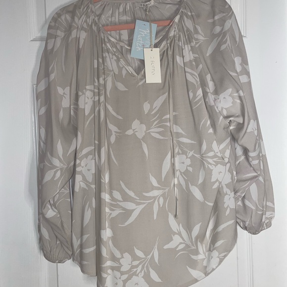 New Z Supply Amelia Top in Sandstone Size Large - Picture 4 of 9